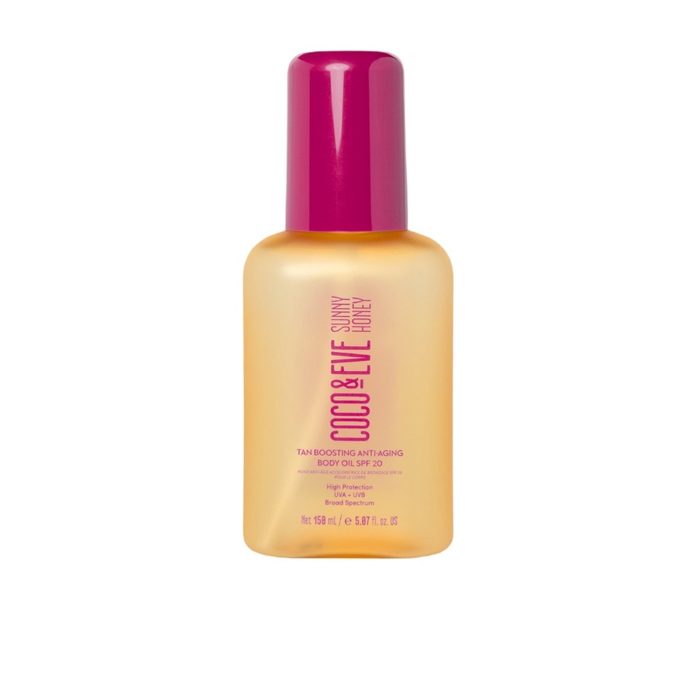 COCO & EVE Tan Boosting Anti-Aging Body Oil SPF20
